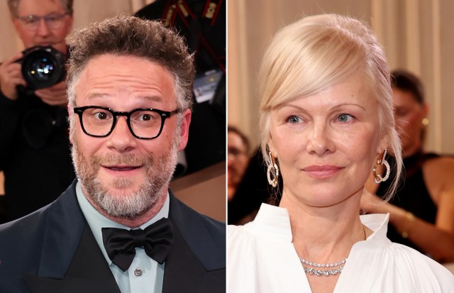 Why Pamela Anderson felt 'yucky' seeing Seth Rogen at Golden Globes