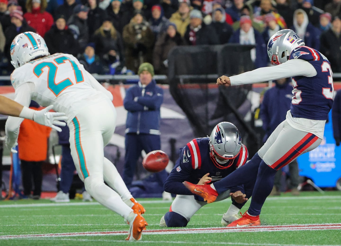 Patriots special teams set to kick it into high gear in AFC Championship game