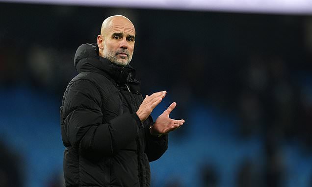 Pep Guardiola tells depleted Man City squad that tiredness is in...