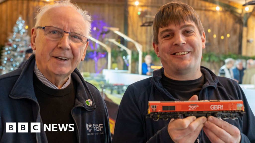 Pete Waterman's model railway gets a little Inspiration