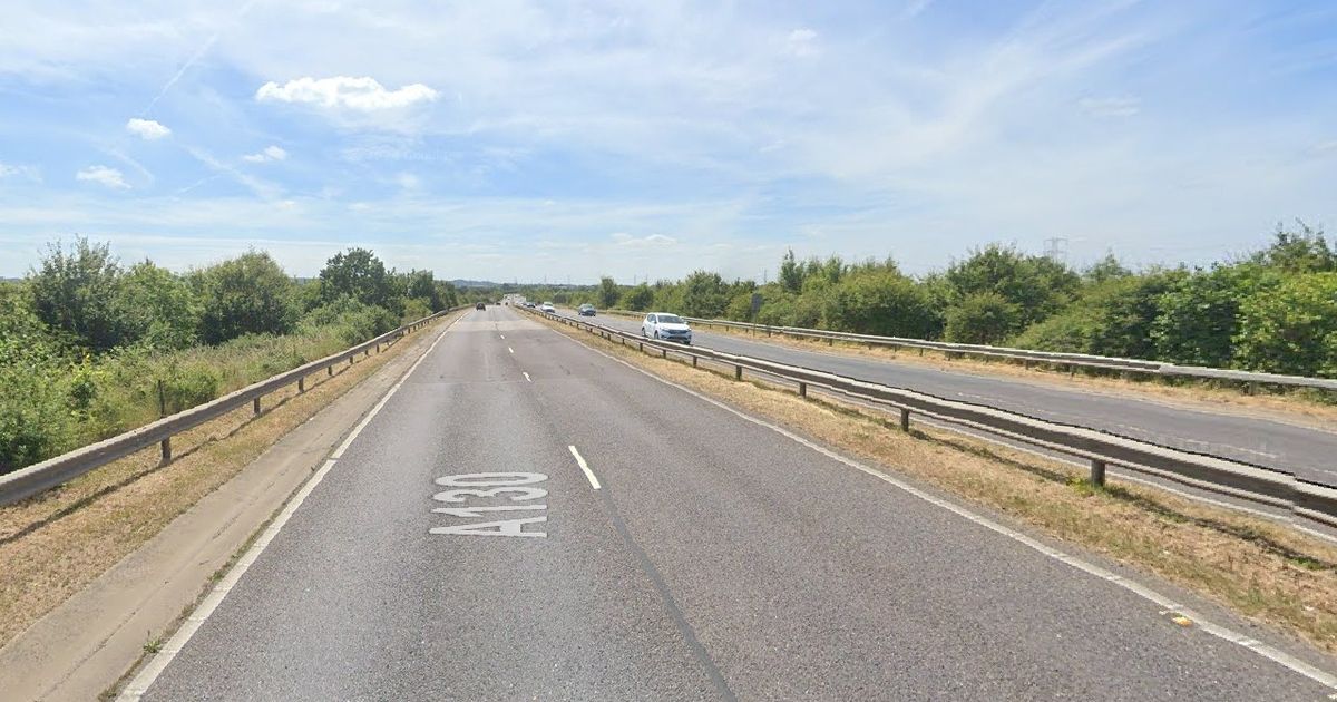 Horror double crash on major A-road sees police and paramedics raced to hospital
