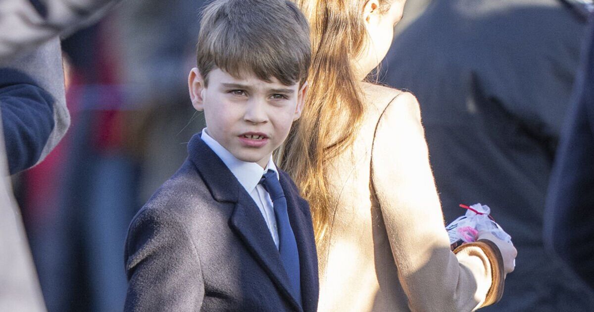 Video of Prince Louis goes viral as fans hear his voice for first time
