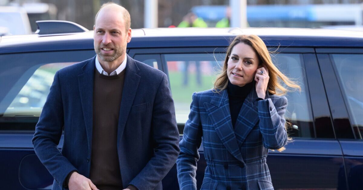 Prince William and Princess Kate heckled over Andrew in Scotland
