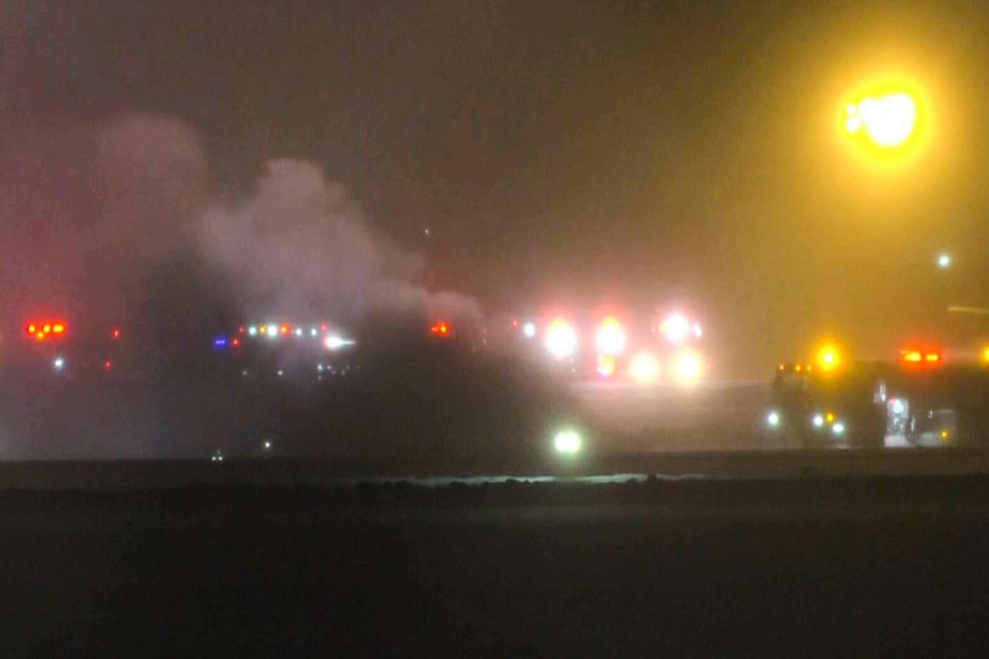 Private jet carrying eight people crashes at Maine airport