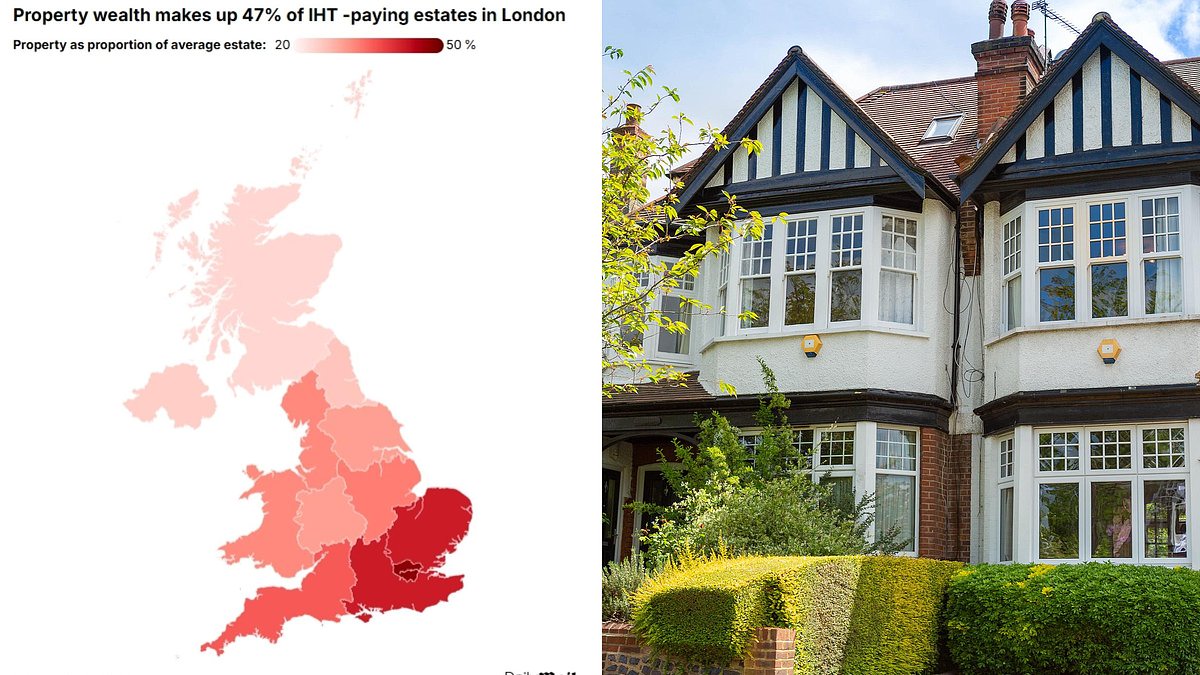 Property prices drag more people into inheritance tax