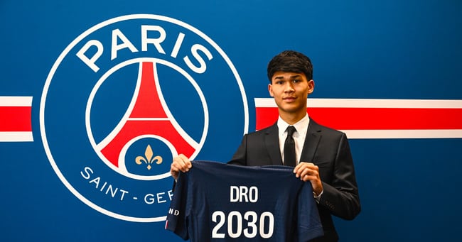 PSG Signs 18-Year-Old Fernández, Competing with Lee Kang-in