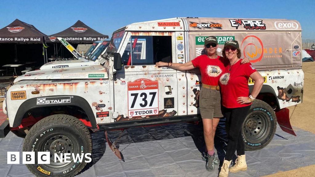 Race pair sold jewellery and car to get to Dakar Rally
