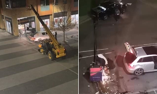 Ram-raiding thugs terrorising Britain and police forces are powerless