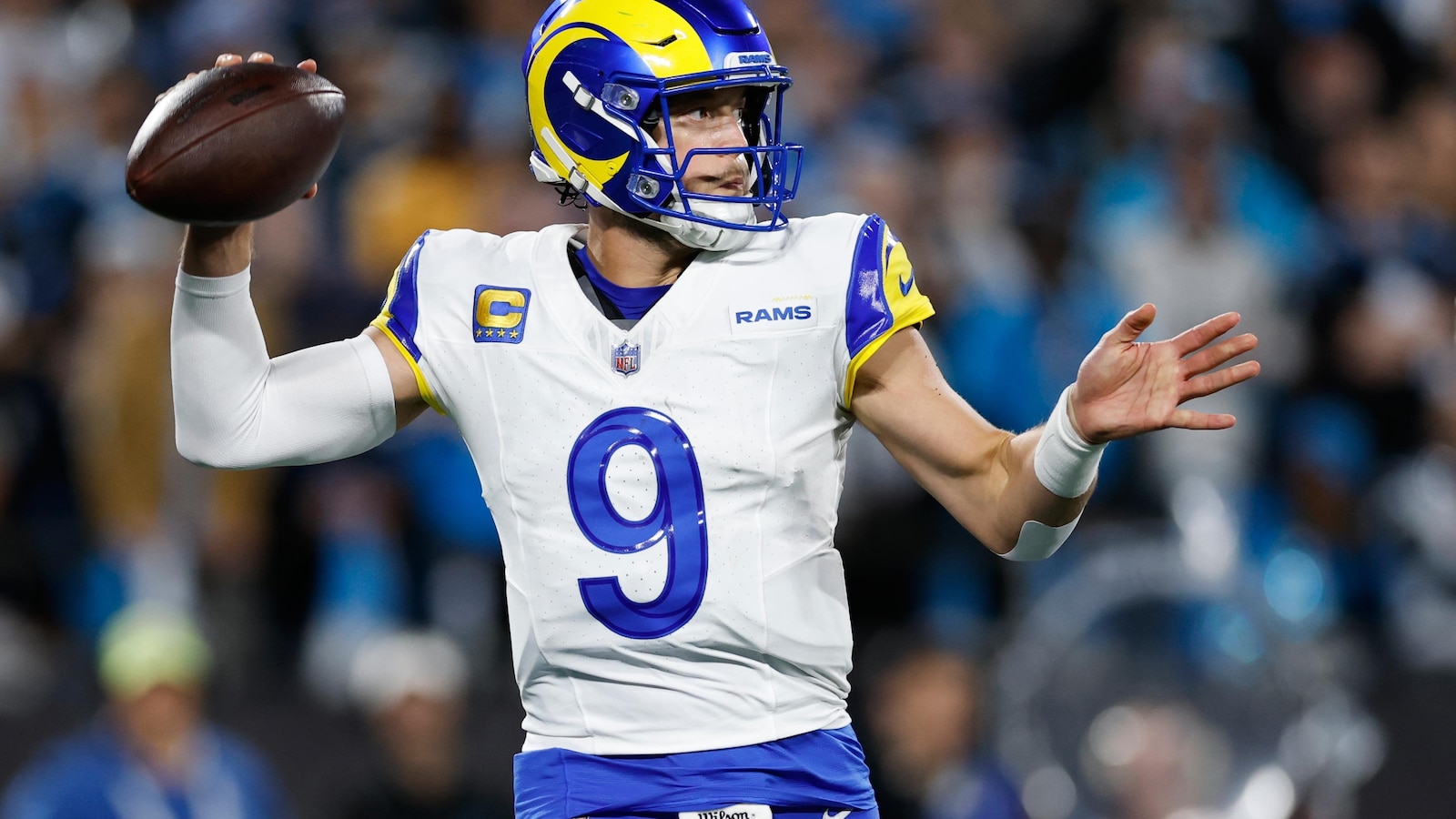 Rams rally past Panthers to open NFL playoffs, advance to divisional round