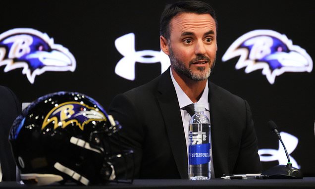 Ravens general manager Eric DeCosta on new coach Jesse Minter: 'He...