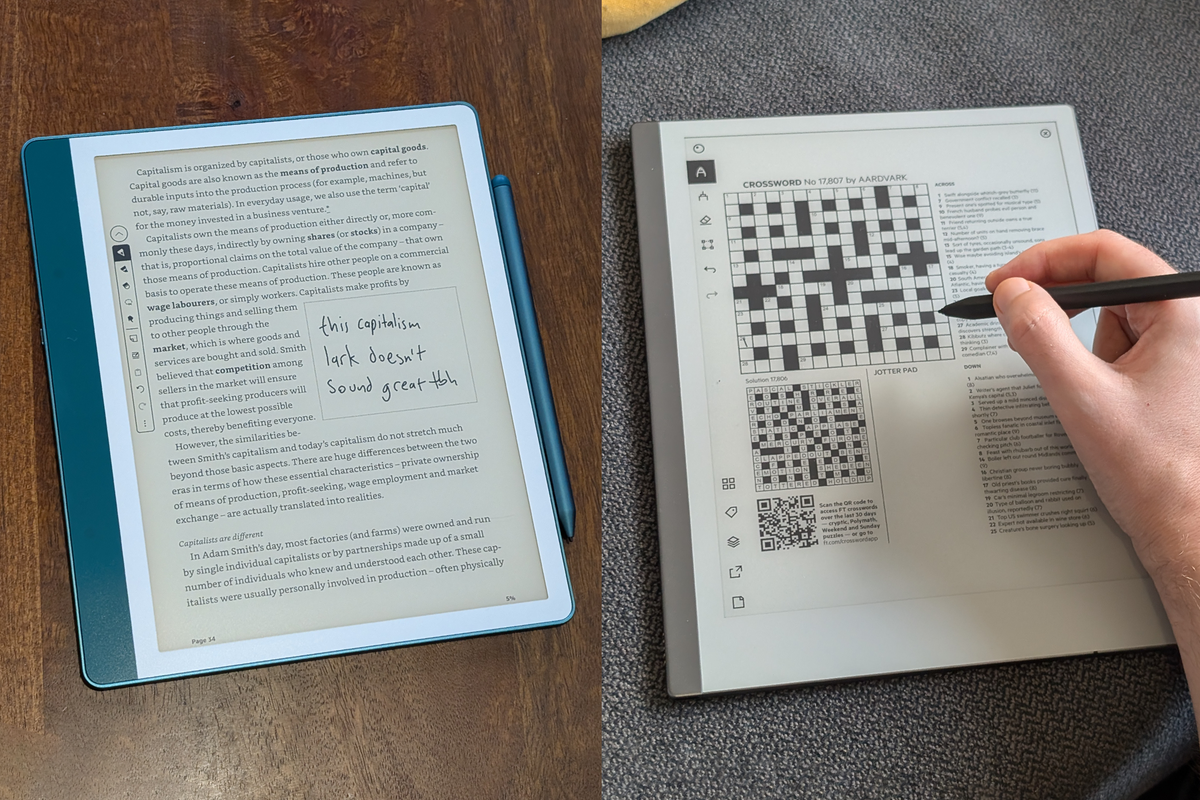 ReMarkable 2 vs Kindle scribe: Our tech expert compares the digital notepads