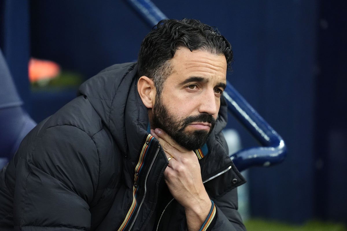 Where did Ruben Amorim rank among Man United's worst managers?