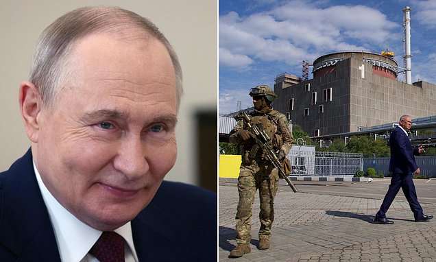 Russia 'risks nuclear catastrophe by restarting captured power plant'