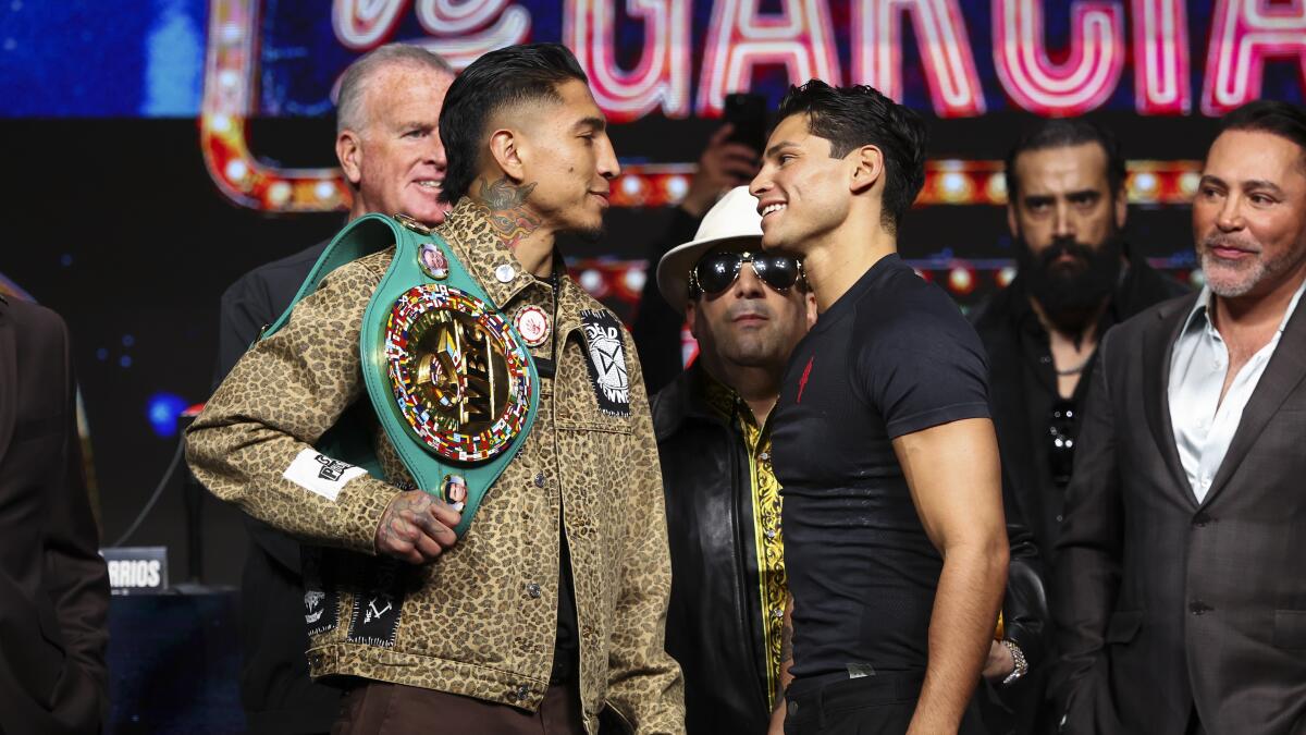 Ryan Garcia calls former trainer 'a traitor' for preparing Mario Barrios for their fight