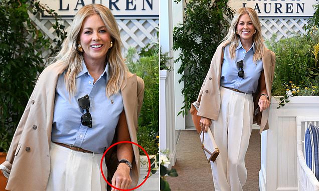 Samantha Armytage wears a VERY expensive watch at the Australian Open