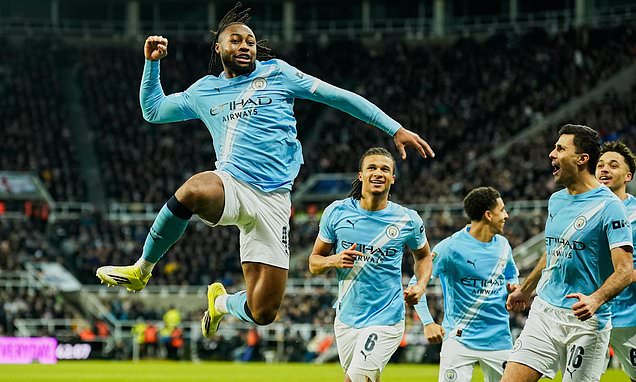 Semenyo scores again as Man City beats Newcastle 2-0 in English...