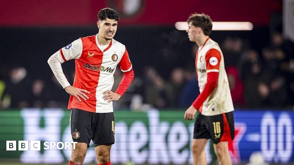 Feyenoord 3-4 Sparta Rotterdam: Shaqueel van Persie scores first senior goals