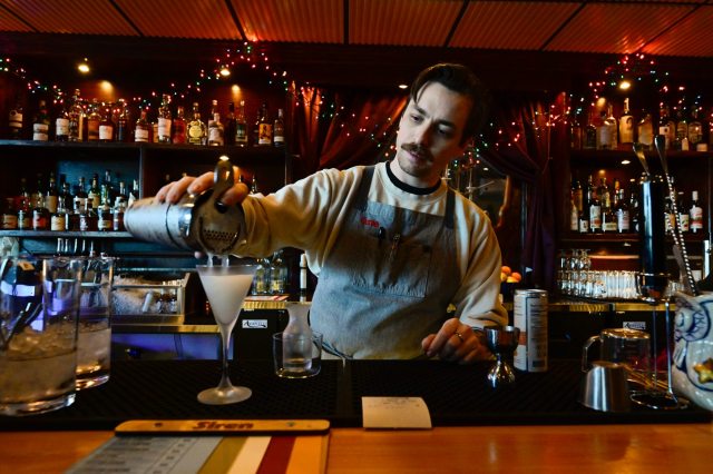 Siren Cocktail Bar hooks in a thirsty South Boulder with sardines, caviar, martinis