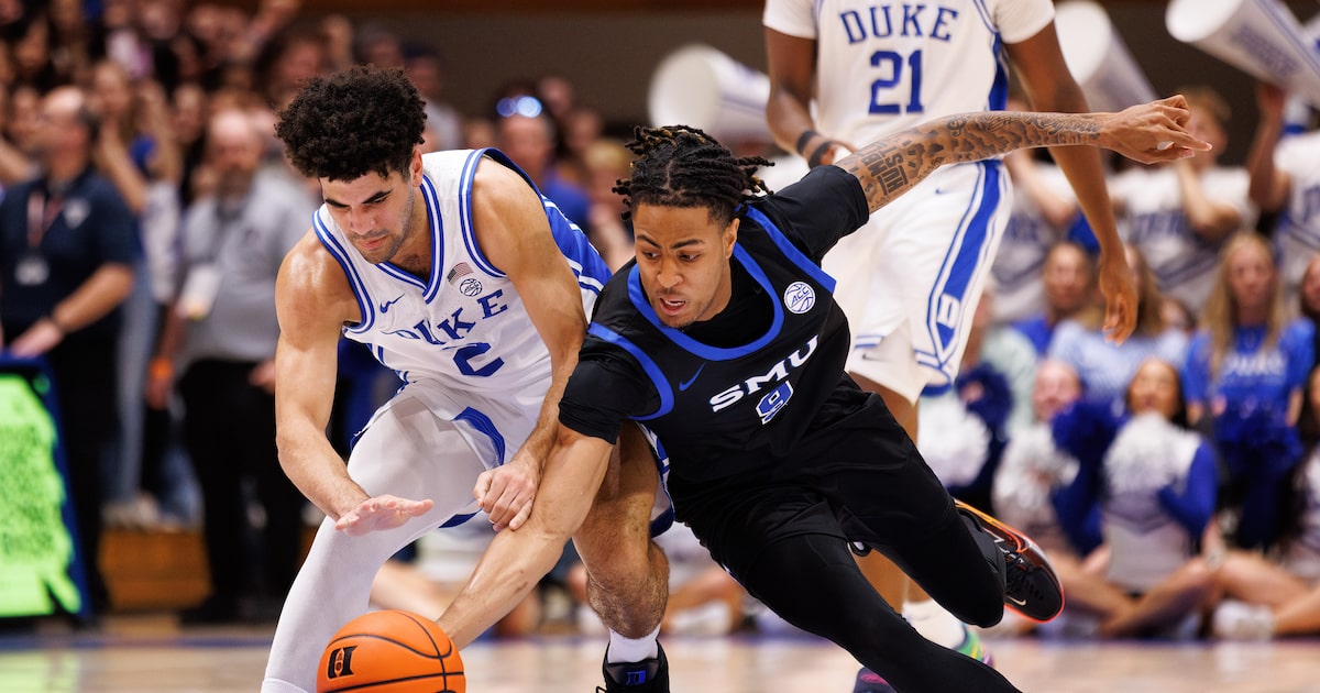 Without Boopie Miller, comeback effort for No. 24 SMU comes up short in loss to No. 6 Duke