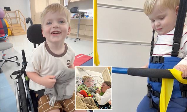 My son nearly died from flu... as hospitalizations of new strain rise