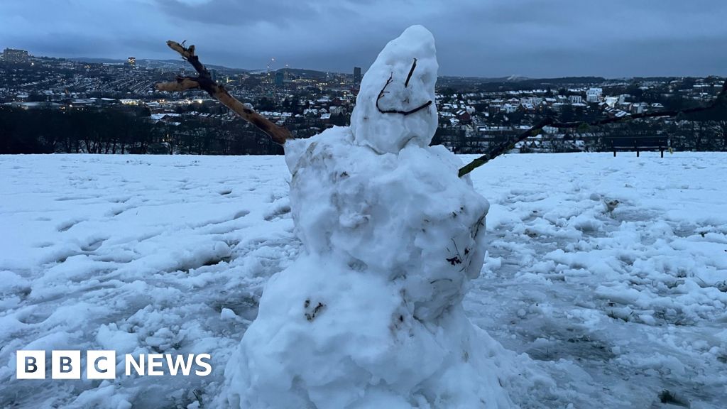 Storm Goretti brings dusting of snow to South Yorkshire