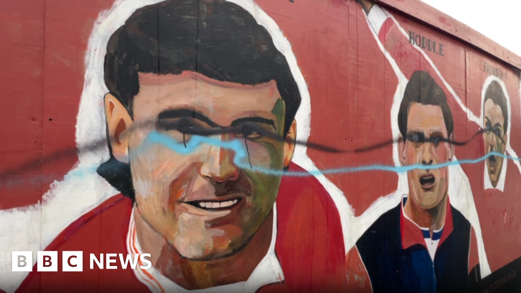 Swindon artist 'gutted' after football mural is defaced