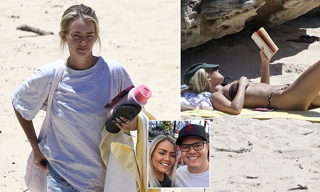 Johnny Ruffo's rarely seen girlfriend Tahnee Sims at Sydney beach