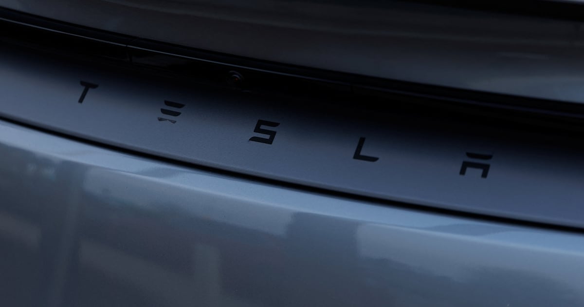 Tesla Stock Climbs as Market Bets on AI, Robotics Amid Sales Slump