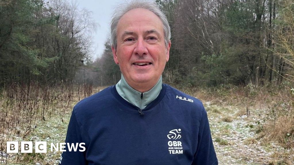 Thirsk triathlete represents Team GB for the first time aged 67