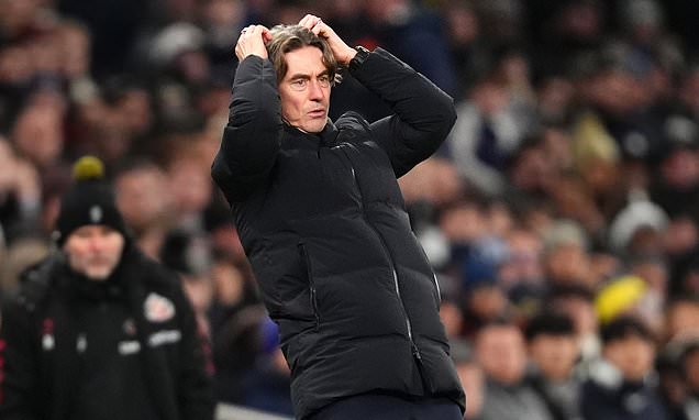 Thomas Frank defends sale of Brennan Johnson as blunt Spurs draw...