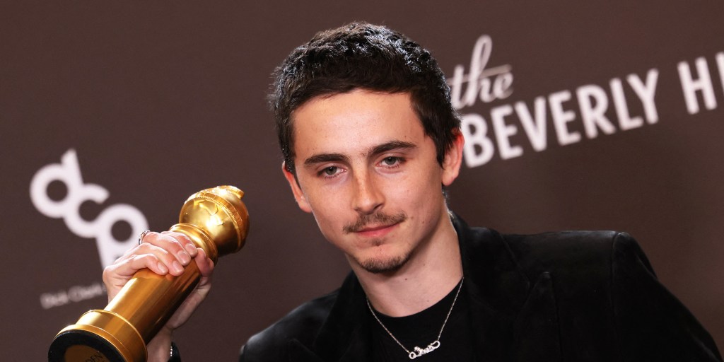 Timothée Chalamet has surprising wish for a perfect 2026 following Golden Globe win
