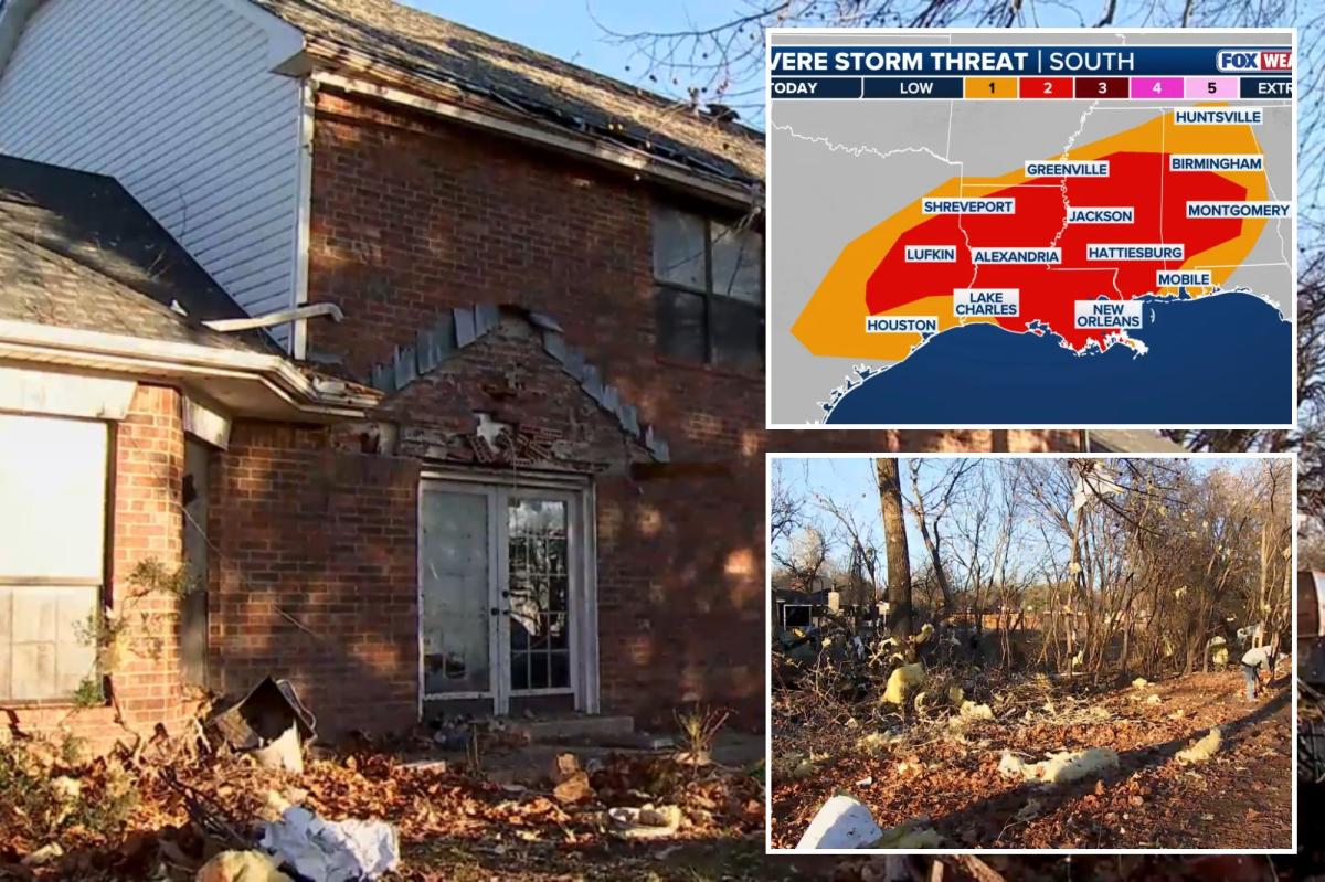 Tornadoes tear across Mississippi as major storm threatens millions...