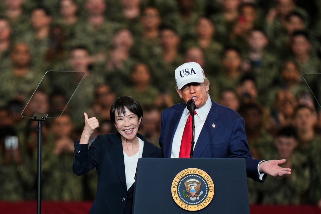 Japan says Trump has invited its leader to the US. It comes as ties with China are strained
