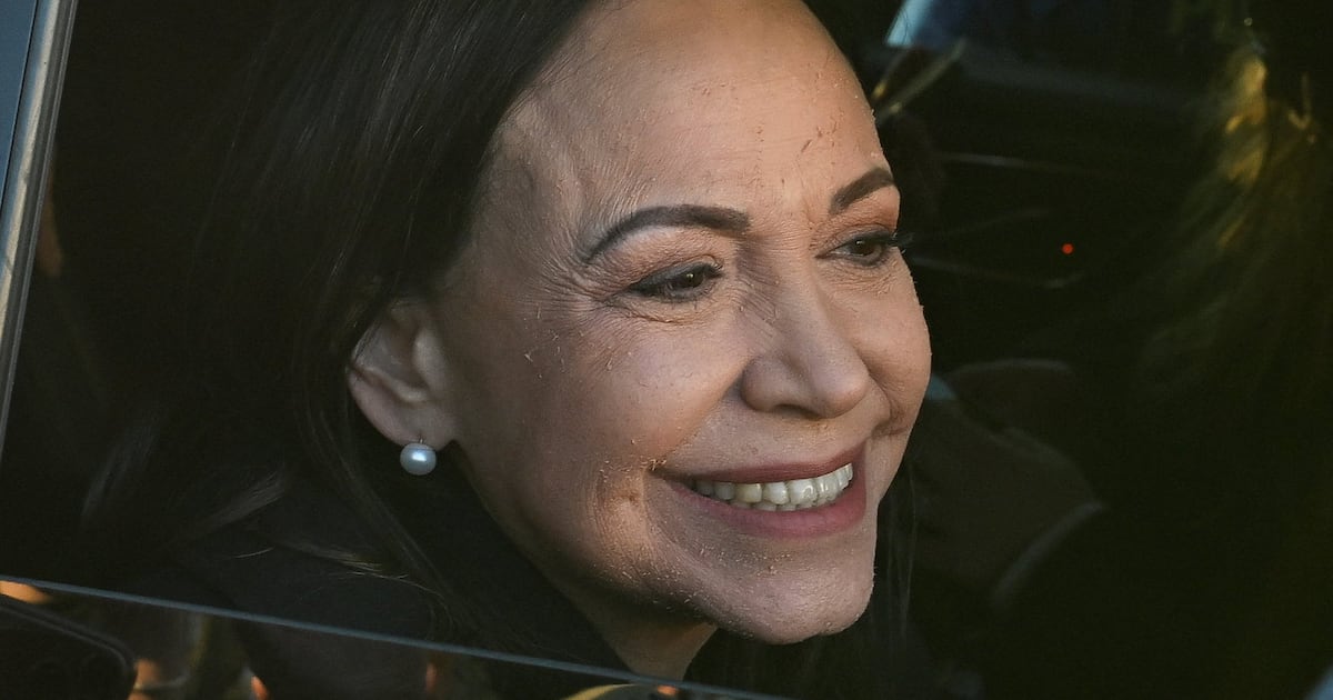 Trump Meets Machado in First Post-Maduro Ousting Talks