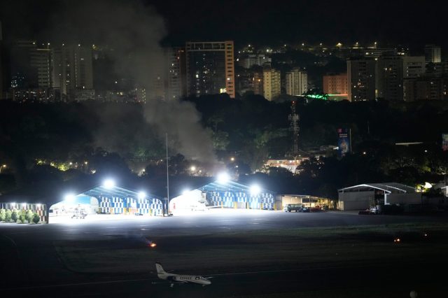 Trump says Maduro captured, flown out as US military conducts 'large scale' strike