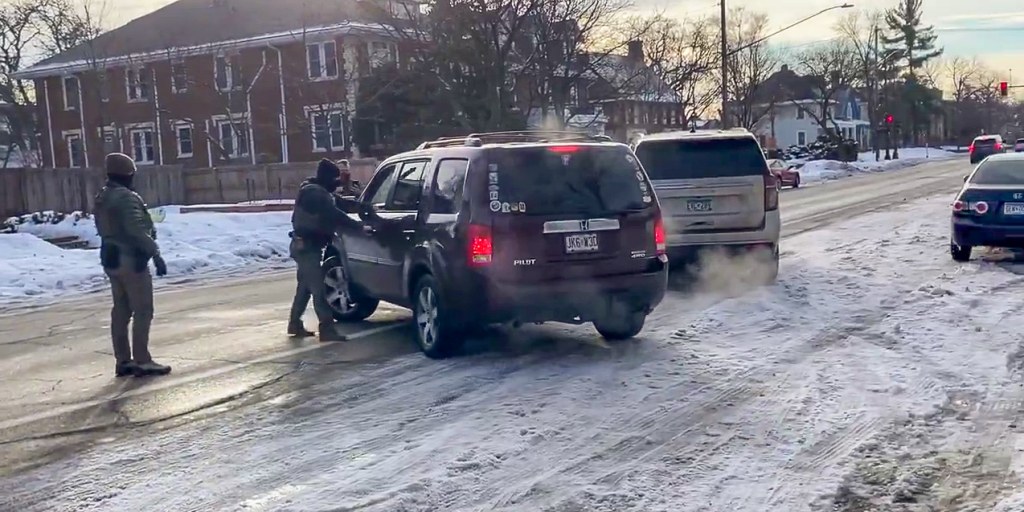 Videos contradict Trump's claim Minn. driver 'viciously ran over' officer in fatal ICE shooting