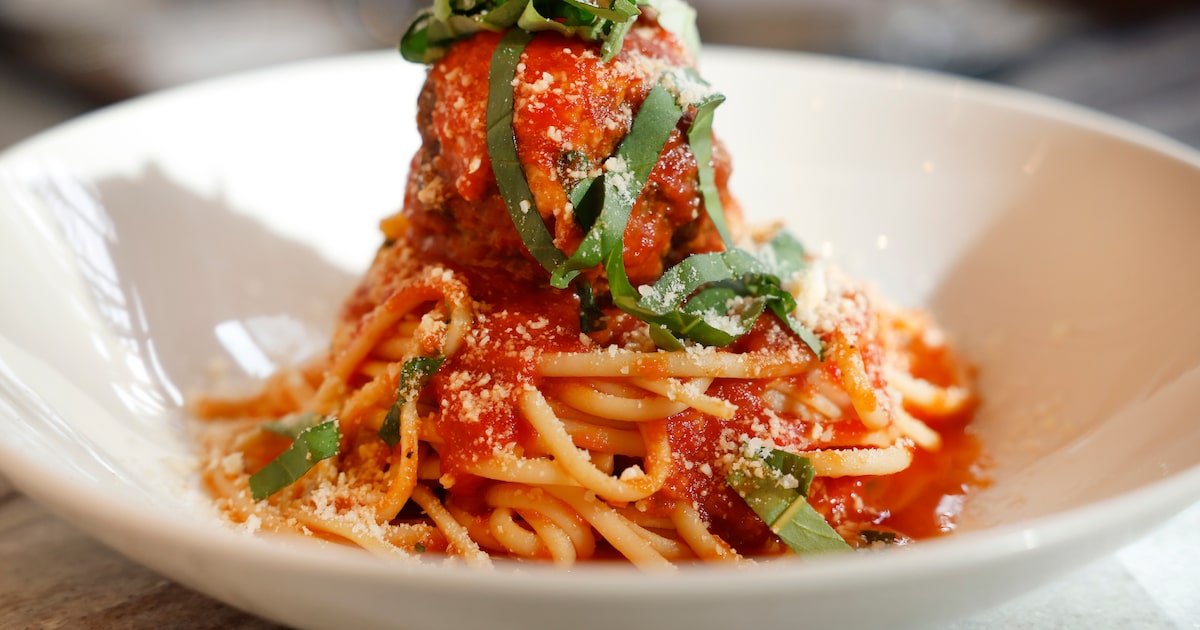 TV studio transformed into an Italian restaurant near Dallas' American Airlines Center