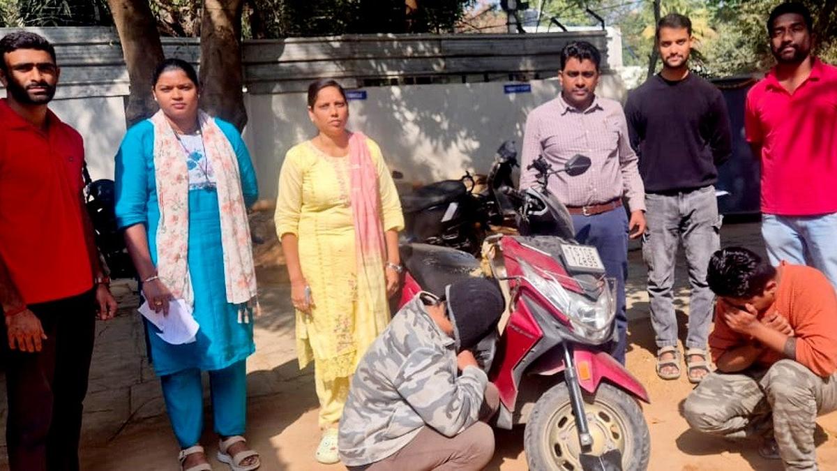 Two held with 310 grams of ganja at a gym