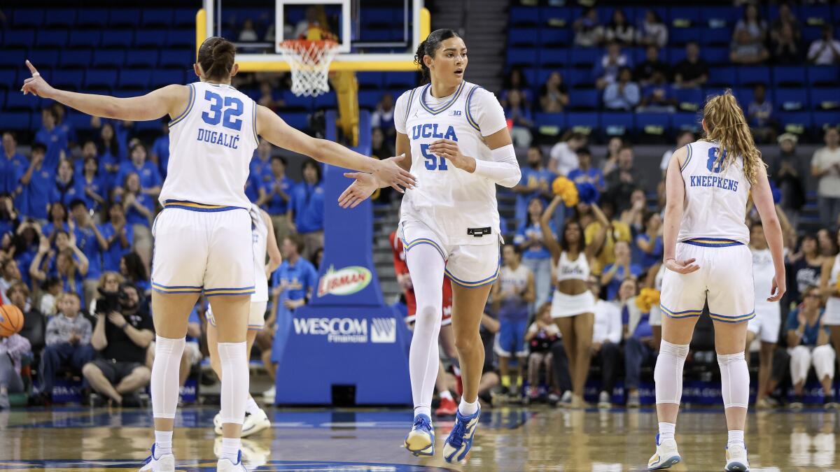 No. 3 UCLA women crush No. 12 Maryland for its 11th straight win