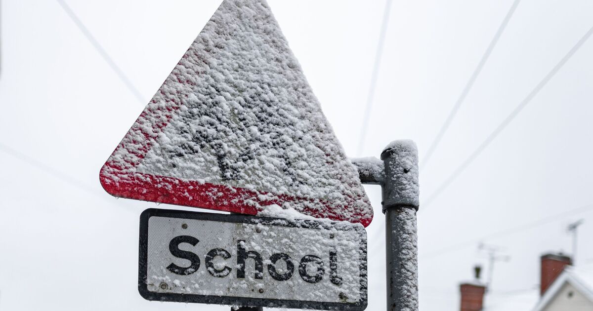 UK school closures - check if your school is shut on Tuesday as snow hits
