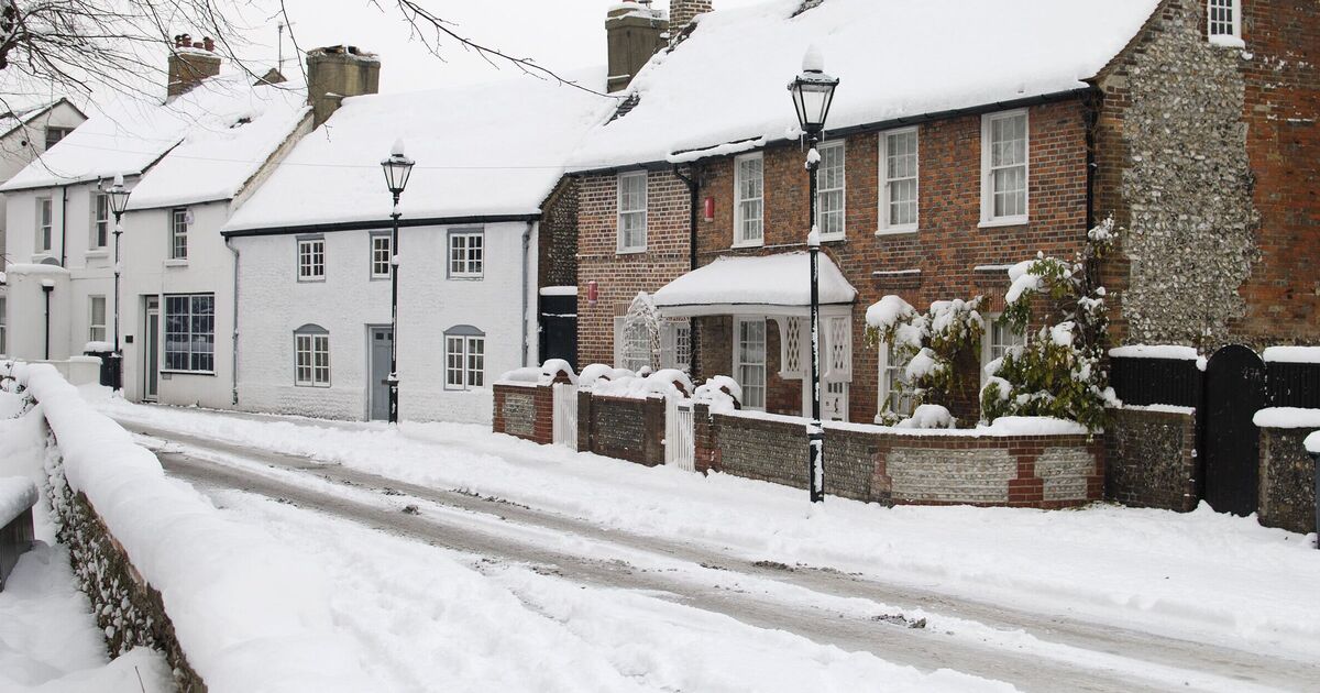UK snow forecast shows date 20 counties in England are blanketed - full list