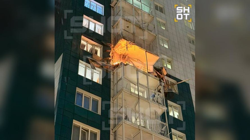 Ukrainian drones strike Russian apartment blocks (VIDEO, PHOTOS)  --  RT Russia & Former Soviet Union