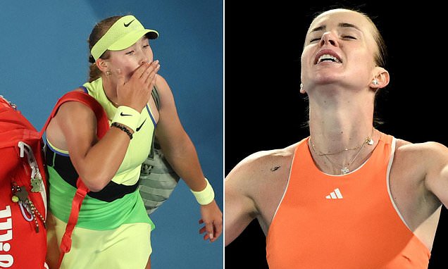 Ukrainian star sparks AO backlash by refusing handshake with Russian
