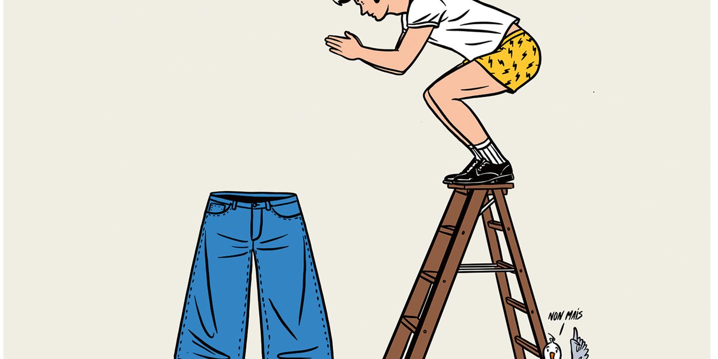 Is it ever a good idea to... wear ultra-wide trousers?