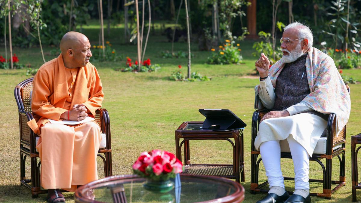 U.P. CM meets PM, BJP leadership in New Delhi