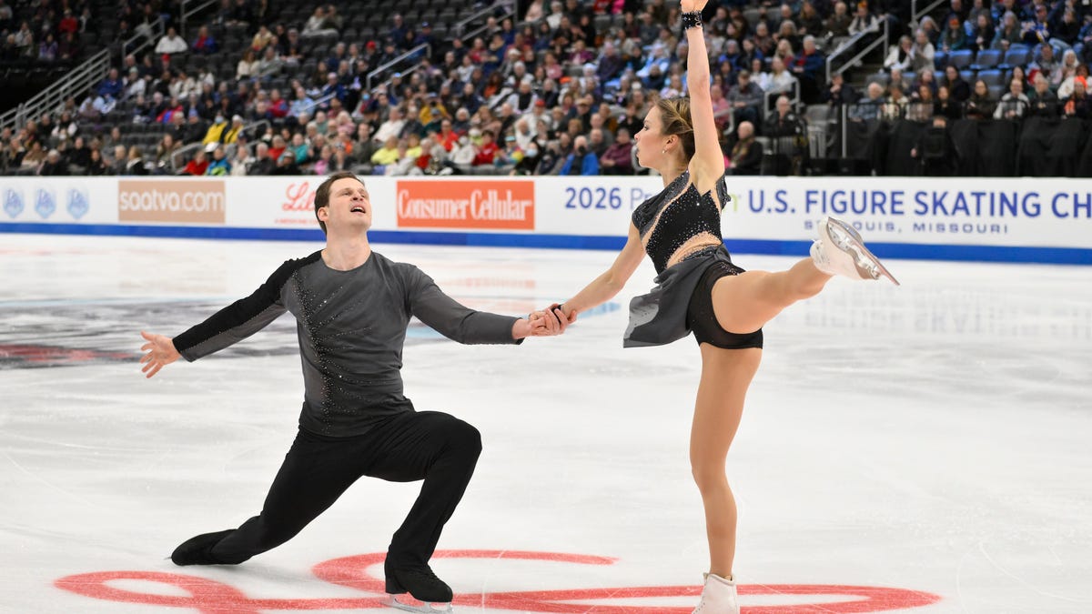 This US figure skating pair repeated as national champs while in Olympic limbo