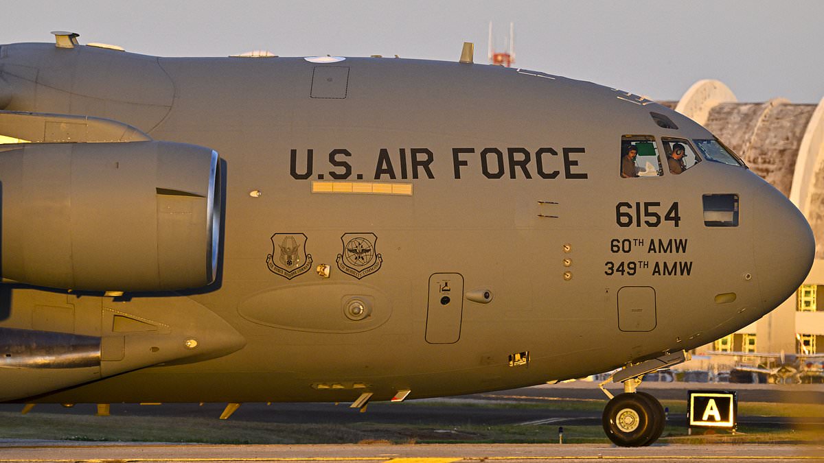 US builds up aircraft fleets on UK soil following Venezuela strike