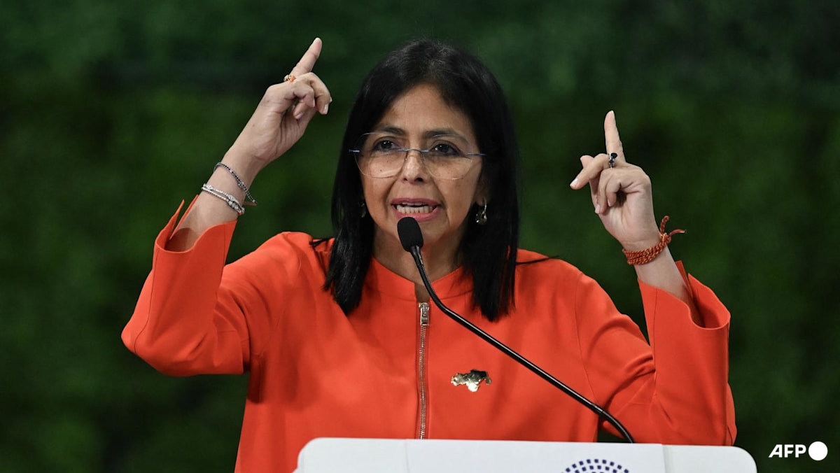 Venezuela's interim leader Delcy Rodriguez calls for 'balanced and respectful' relationship with US