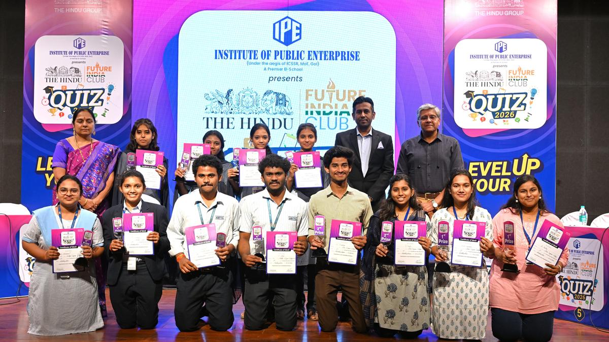 Vinex Degree College wins The Hindu FIC - IPE College Quiz