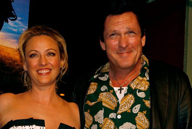 Virginia Madsen says late brother Michael is 'no longer in pain' after son's suicide